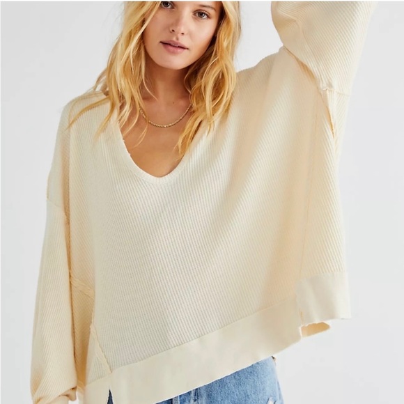 Free People Santa Clara Thermal Top - Picture 2 of 12